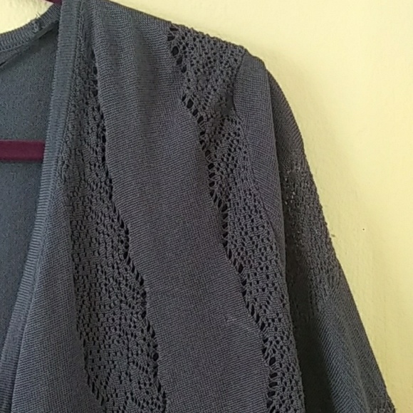 INC International Concepts open front cardigan - Picture 2 of 5